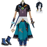 Genshin Impact Kinich Cosplay Costume Perruque Chaussures