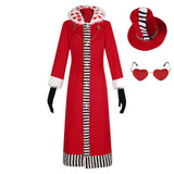 Hazbin Hotel(2024) Valentino Cosplay Costume Chapeau Lunettes