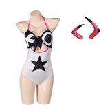 Hazbin Hotel(2024) Verosika Mayday Maillot de Bain Une Pièce Cosplay Costume