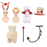 Hazbin Hotel Lucifer Cosplay Accessoires 7pcs