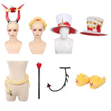 Hazbin Hotel Lucifer Cosplay Accessoires 8pcs