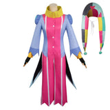 Helluva Boss 2 Fizzarolli Tenue Rose Cosplay Costume Chapeau