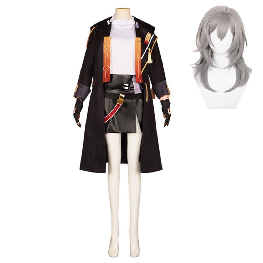 Honkai: Star Rail Trailblazer Femme Uniform Cosplay Costume Carnaval Perruque
