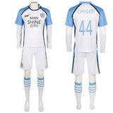 Cosplay Costume Yo Hiori/Sae Itoshi/ Alexis Ness/Hyoma Chigiri Blue Lock Anime Cosplay Maillot de Football Homme