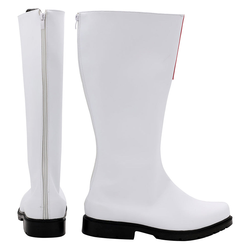 Invincible Saison 3(2025) Omni-Man Nolan Tenue Rouge et Blanche Cosplay Costume