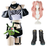 Jeu Zenless Zone Zero Nicole Demara Cosplay Costume Perruque Chaussures