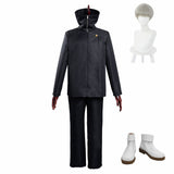 Jujutsu Kaisen-Toge Inumaki Halloween Carnaval Uniforme Cosplay Costume Perruque Chaussures