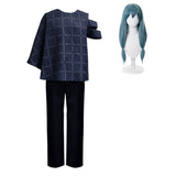 Jujutsu Kaisen Saison 3(2026) Mahito Tenue Noire Cosplay Costume Perruque