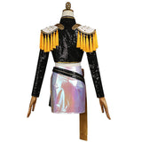 Rumi Zoey Rumi Tenue Noire Cosplay Costume