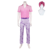 KPop Demon Hunters(2025) Saja Boys Abby Saja Tenue Rose Cosplay Costume Perruque