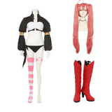 Moi, Quand Je Me Réincarne en Slime Milim Cosplay Costume Perruque Chaussures