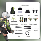 Zenless Zone Zero Jeu Anby Demara Uniform Cosplay Costume