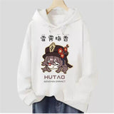 Jue Genshin Impact HuTao Cyno Sweat à Capuche Costume