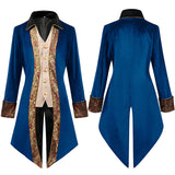 Déguisement Adulte Médiéval Victorien Tuxedo Veste Costume Epoque Louis XIV Ver.B