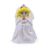 32CM Super Mario Peach Princesse Robe de Mariée Jouet en Peluche