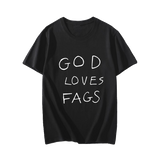 Shameless Ian Gallagher T-shirt Imprimé Blanc/Noir Cosplay Costume