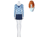 One Piece Live Action 2(2026) Nami Tenue Bleue Cosplay Costume Perruque