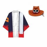 One Piece Portgas D. Ace Cosplay Costume Chapeau