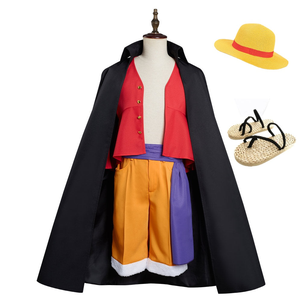 One pièce Wano Country Luffy Kimono Cosplay Costume