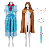 Stranger Things Saison 5 Holly Wheeler Robe Bleue Cosplay Costume