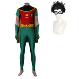 Teen Titans Les Jeunes Titans Robin Cosplay Costume Perruque