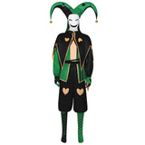 The Freak Circus Harlequin Tenue Verte Cosplay Costume