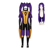 The Freak Circus Harlequin Tenue Verte/Pierrot Tenue Rouge/Jester Tenue Violette Cosplay Costume