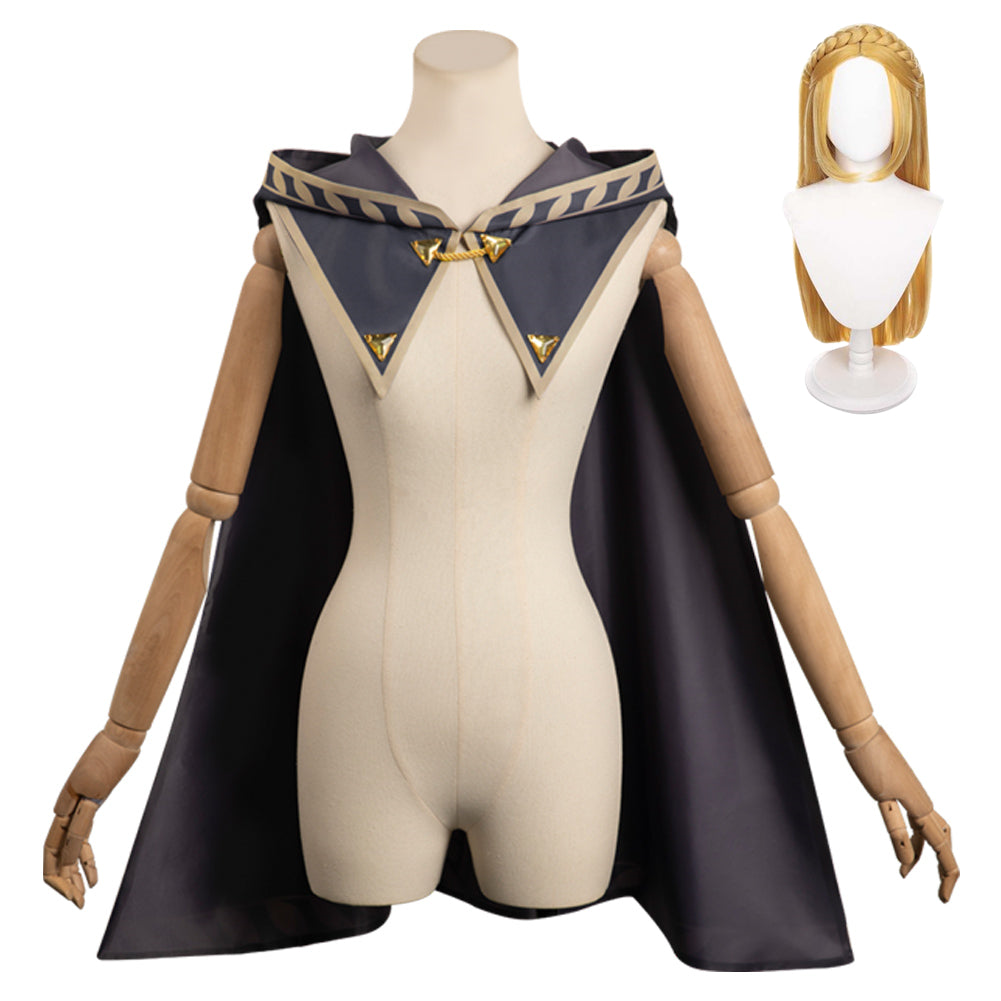 The Legend of Zelda: Tears of the Kingdom Princesse Zelda Cape Cosplay Costume Perruque
