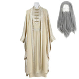 The Lord of the Rings Saruman Tenue Beige Cosplay Costume