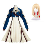 Violet Evergarden Evergarden Robe Cosplay Costume Perruque
