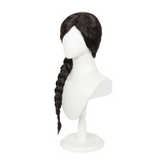 Wicked(2024) Elphaba Robe Noire à Manches Bouffantes Cosplay Perruque 3