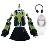 Zenless Zone Zero Jeu Anby Demara Uniform Cosplay Costume Perruque