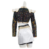 Enfant Rumi Mira Zoey Golden Tenue Noire Cosplay Costume