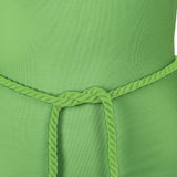 ABBA Femme  Agnetha Faltskong 1970s Tenue Rose-vert Costume Vintage