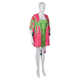 ABBA Femme  Agnetha Faltskong 1970s Tenue Rose-vert Costume Vintage