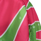 ABBA Femme  Agnetha Faltskong 1970s Tenue Rose-vert Costume Vintage