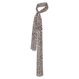 ABBA Femme Agnetha Faltskong 1970s Écharpe à Imprimé Léopard Accessoire Vintage