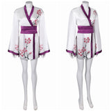 ABBA Femme Agnetha Faltskong 1970s Robe Courte Costume Vintage