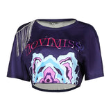 Adulte & Enfant Mira T-shirt Bleu Cosplay Costume