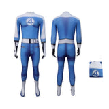 Adulte & Enfant The Fantastic Four: First Steps(2025) Mister Fantastic Combinaison Bleue Cosplay Costume
