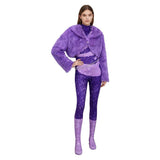 Adulte & Enfant Zootopia 2(2025) Gazelle Tenue Violette Cosplay Costume