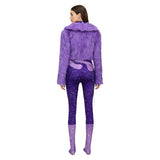 Adulte & Enfant Zootopia 2(2025) Gazelle Tenue Violette Cosplay Costume