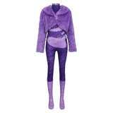 Adulte & Enfant Zootopia 2(2025) Gazelle Tenue Violette Cosplay Costume