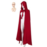 Adulte Blanche Neige Cape Rouge+Collier Cosplay Costume