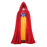 Adulte Blanche Neige Robe avec Cape Cosplay Costume