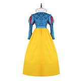 Adulte Blanche Neige Robe avec Cape Cosplay Costume