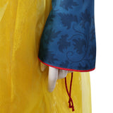 Adulte Blanche Neige Robe+Collier+Bandeau Cosplay Costume