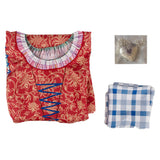 Adulte Blanche Neige(2025) Blanche Robe Rouge+Tablier Cosplay Costume