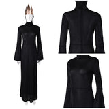 Adulte Blanche Neige(2025) La Reine Méchante Tenue Noire Cosplay Costume Ver.2