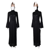 Adulte Blanche Neige(2025) La Reine Méchante Tenue Noire Cosplay Costume Ver.2